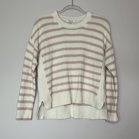 Madewell Striped Pickford Pullover Sweater - Picture 3 of 7
